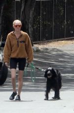 KATE BOSWORTH and Michael Polish Out with Their Dog in Los Angeles 04/02/2020