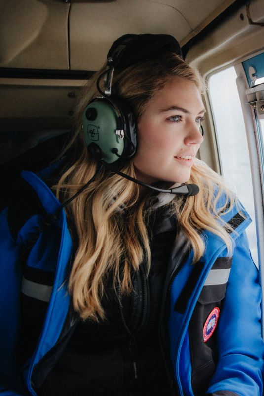 KATE UPTON for Canada Goose, Spring 2020