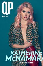 KATHERINE MCNAMARA in QP Magazine, March 2020