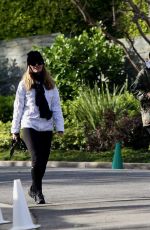 KATHERINE SCHWARZENEGGER and MARIA SHRIVER Out in Santa Monica 04/08/2020