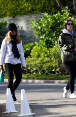 KATHERINE SCHWARZENEGGER and MARIA SHRIVER Out in Santa Monica 04/08/2020