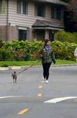 KATHERINE SCHWARZENEGGER and MARIA SHRIVER Out in Santa Monica 04/12/2020