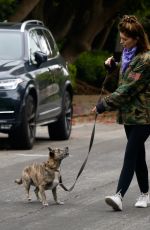KATHERINE SCHWARZENEGGER and MARIA SHRIVER Out in Santa Monica 04/12/2020