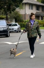 KATHERINE SCHWARZENEGGER and MARIA SHRIVER Out in Santa Monica 04/12/2020