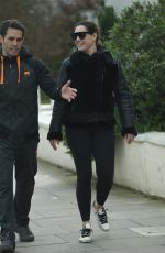 KELLY BROOK and Jeremy Parisi Out and About in London 03/31/2020