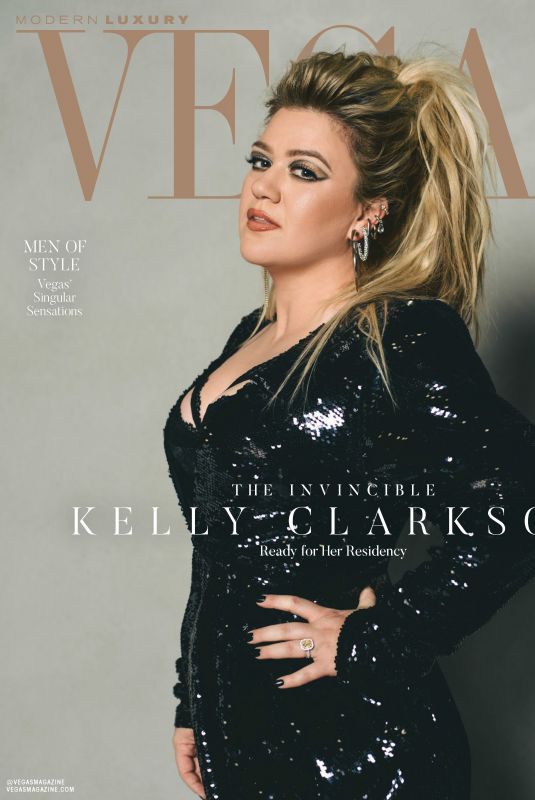 KELLY CLARKSON in Vegas Magazine, April 2020