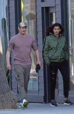 KELLY GALE and Joel Kinnaman Out in Los Angeles 04/02/2020