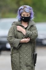 KELLY OSBOURNE Wearing Mask Out in Los Angeles 04/10/2020