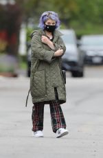 KELLY OSBOURNE Wearing Mask Out in Los Angeles 04/10/2020