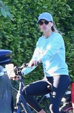 KELLY ROHRBACH Out Riding Bike in Brentwood 04/22/2020