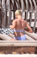 KRISTEN HANCHER at a Beach in Tulum 04/01/2020