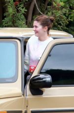 KYLIE JENNER Makeuo Free Out in Beverly Hills 04/20/2020