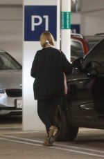 LARA BINGLE Arrives at a Medical Building in Los Angeles 04/08/2020