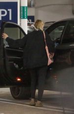 LARA BINGLE Arrives at a Medical Building in Los Angeles 04/08/2020