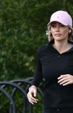 LAURA ANDERSON Out Jogging in Richmond 04/18/2020