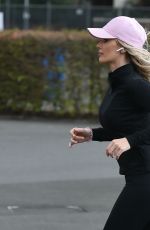 LAURA ANDERSON Out Jogging in Richmond 04/18/2020