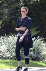 LAURA DERN Out Hiking in Santa Monica 04/02/2020