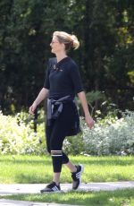 LAURA DERN Out Hiking in Santa Monica 04/02/2020