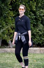 LAURA DERN Out Hiking in Santa Monica 04/02/2020