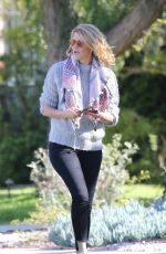 LAURA DERN Out with Her Dog in Los Angeles 04/17/2020