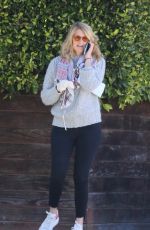 LAURA DERN Out with Her Dog in Los Angeles 04/17/2020
