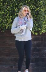 LAURA DERN Out with Her Dog in Los Angeles 04/17/2020