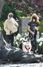 LAURA DERN Out with Her Son Ellery Harper in Santa Monica 04/28/2020