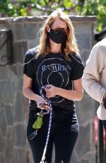LAURA DERN Out with Her Son Ellery Harper in Santa Monica 04/28/2020