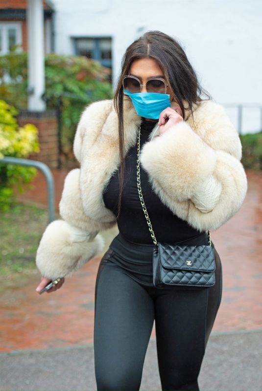 LAUREN GOODGER Out and About in Essex 04/17/2020