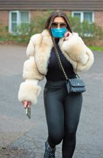 LAUREN GOODGER Out and About in Essex 04/17/2020