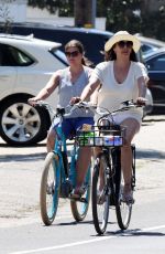 LAUREN SILVERMAN Out for Bike Ride in Malibu 04/23/2020