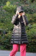 LESLIE MANN and Judd Apatow Out in Brentwood 04/02/2020