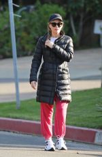 LESLIE MANN and Judd Apatow Out in Brentwood 04/02/2020