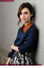 LILY COLLINS in Bestfit Magazine, 2020