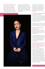 LILY COLLINS in Bestfit Magazine, 2020