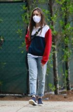 LILY COLLINS Out with Her Mother in Beverly Hills 04/29/2020