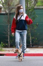 LILY COLLINS Out with Her Mother in Beverly Hills 04/29/2020