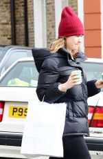 LILY JAMES Out and About in London 04/10/2020