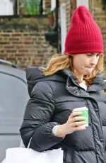 LILY JAMES Out and About in London 04/10/2020