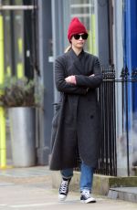 LILY JAMES Out in London 04/02/2020