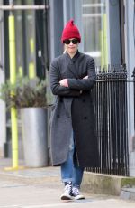 LILY JAMES Out in London 04/02/2020