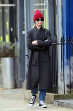 LILY JAMES Out in London 04/02/2020