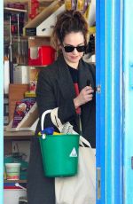 LILY JAMES Out Shopping in London 04/07/2020