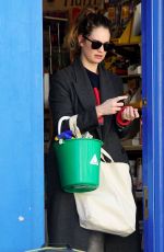 LILY JAMES Out Shopping in London 04/07/2020
