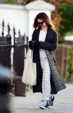 LILY JAMES Wearing a Mask Out and About in London 04/09/2020