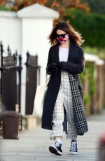 LILY JAMES Wearing a Mask Out and About in London 04/09/2020