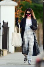 LILY JAMES Wearing a Mask Out and About in London 04/09/2020
