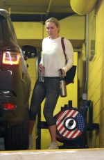 LINDSEY VONN Leaves a Private Gym in Beverly Hills 04/02/2020