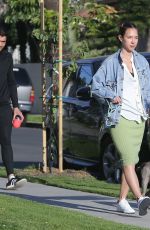 LIV LO Out with Her Dog in West Hollywood 04/03/2020