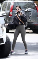 LUCY HALE Arrives at Her Home in West Hollywood 04/04/2020